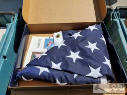 Hats, 2 American Flags, and More