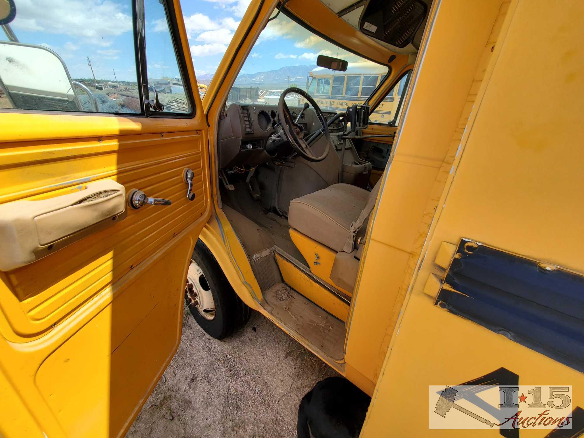 1986 Chevrolet School Bus