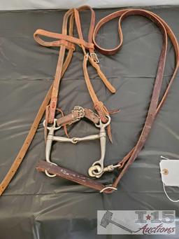 Two Complete Cowboy Bridles