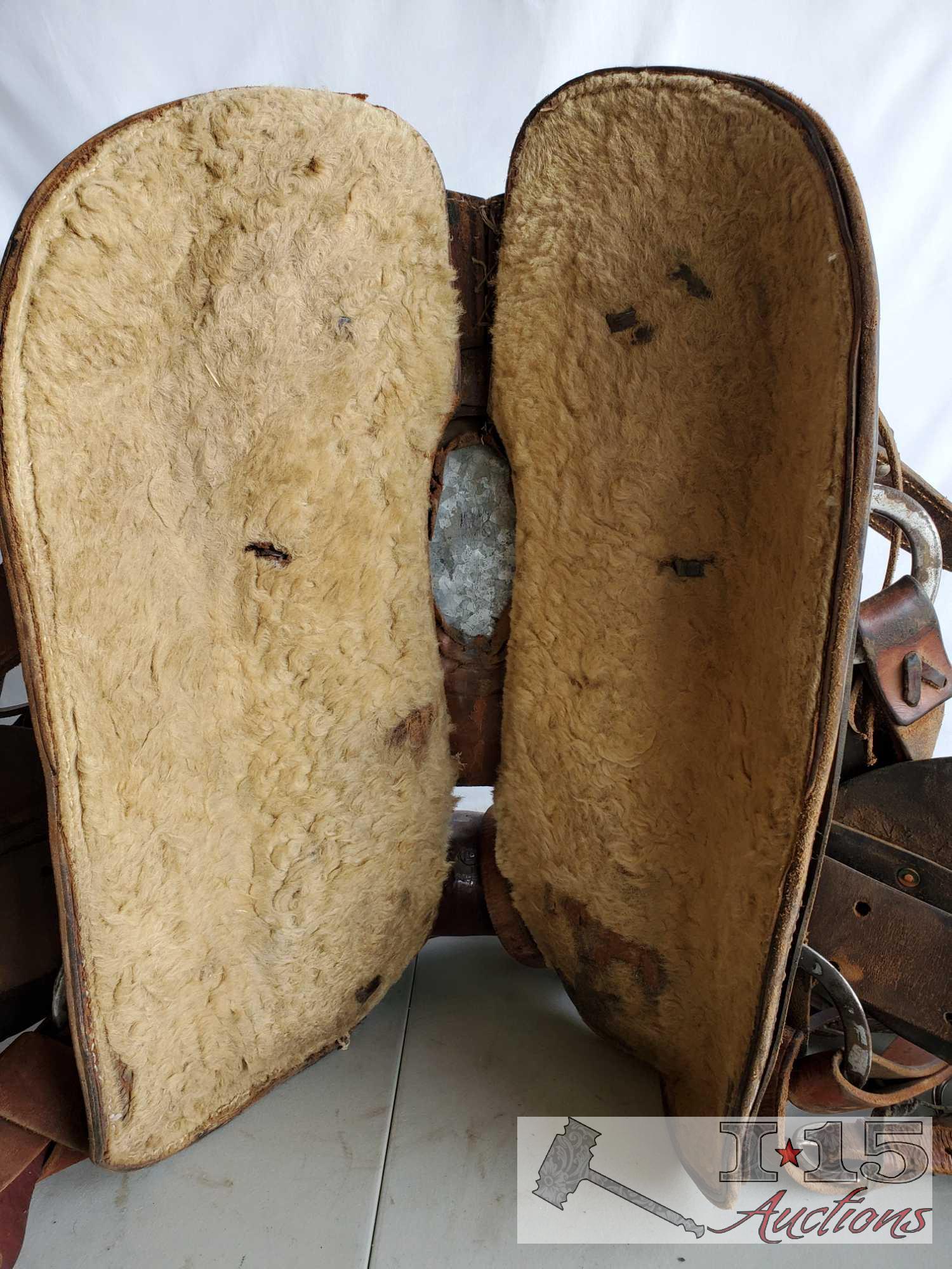 Vintage Buck Steiner Ranch Saddle