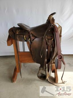 Macpherson Western Roping Saddle