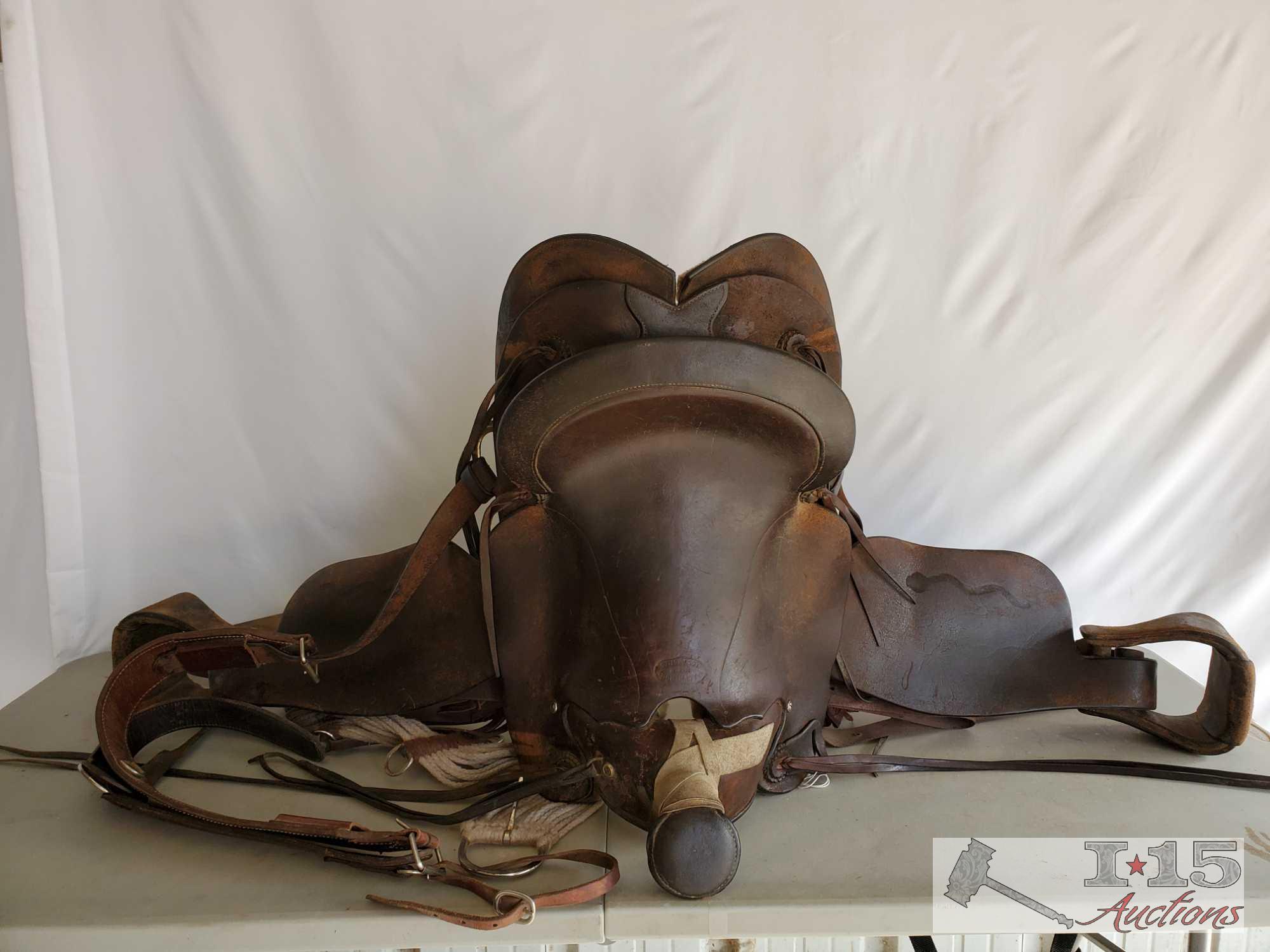 Macpherson Western Roping Saddle