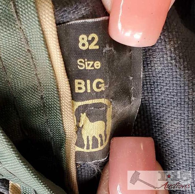 1-Heavy and 1- Medium Turnout Horse Blankets