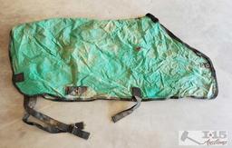 1-Heavy and 1- Medium Turnout Horse Blankets