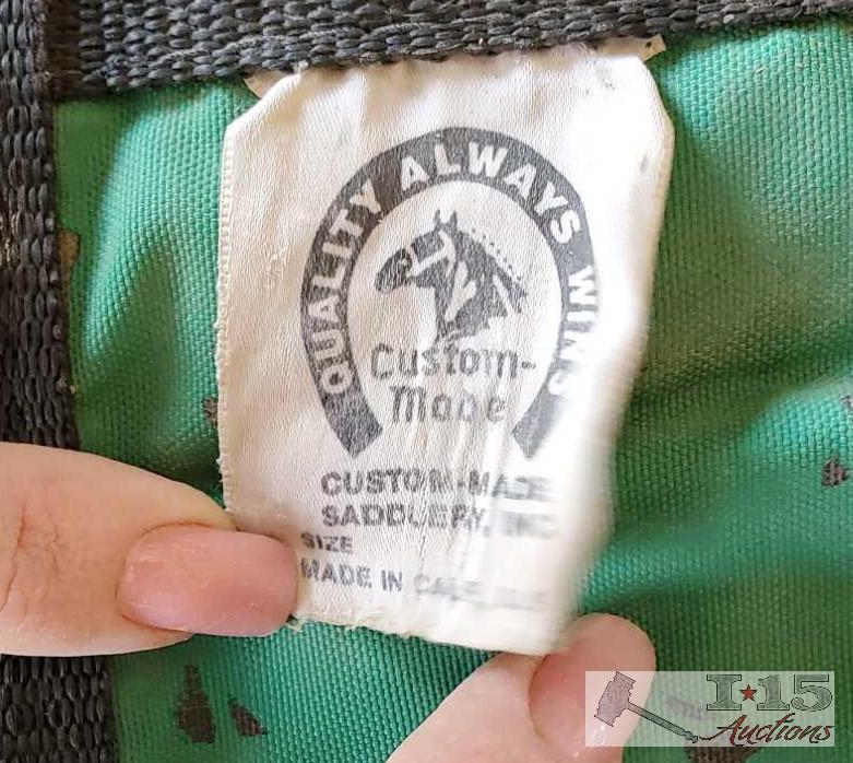 1-Heavy and 1- Medium Turnout Horse Blankets
