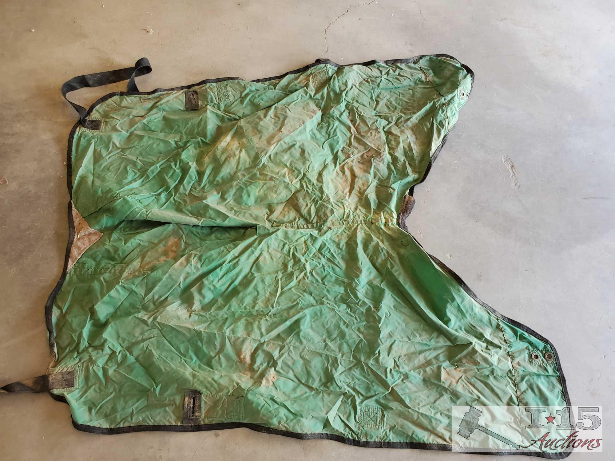 1-Heavy and 1- Medium Turnout Horse Blankets