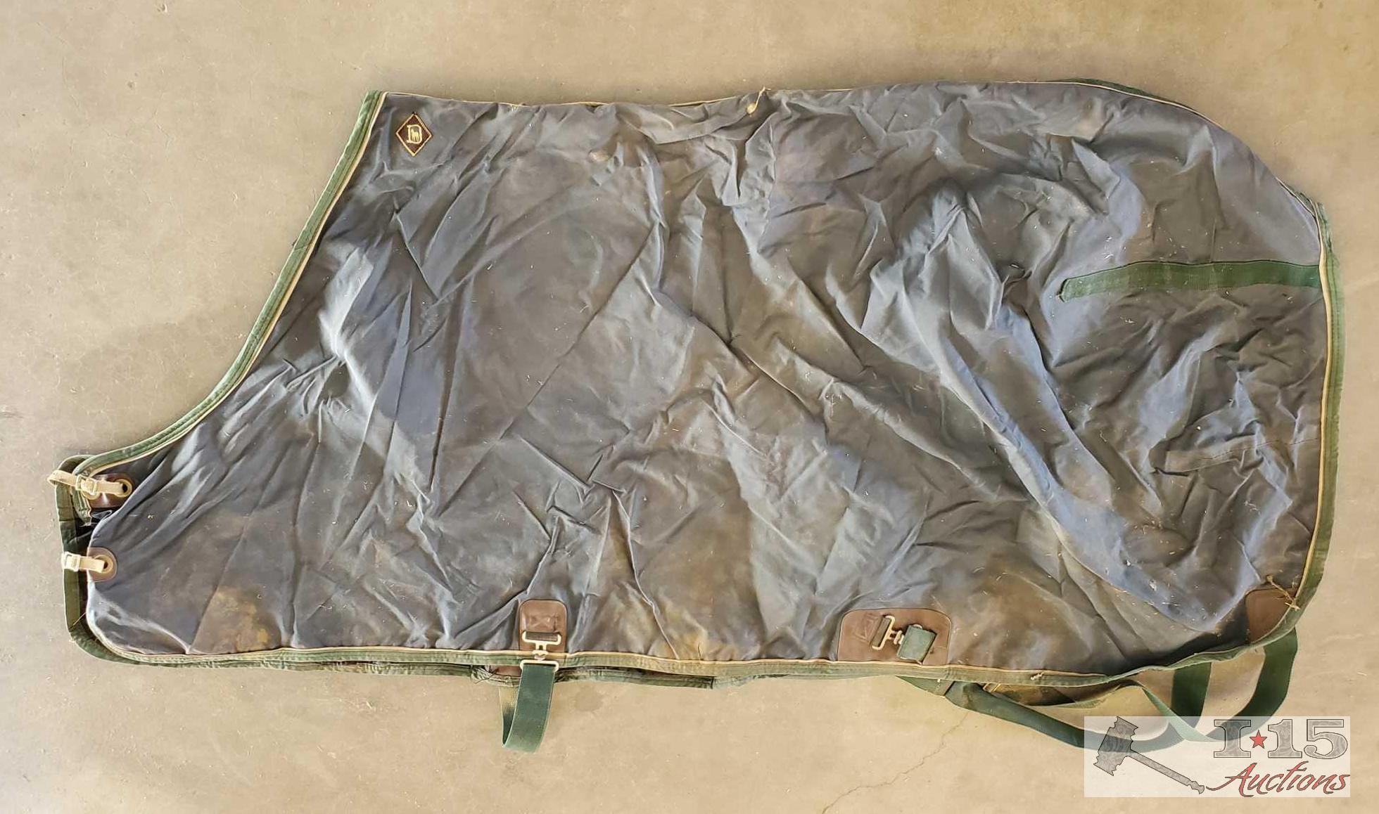 1-Heavy and 1- Medium Turnout Horse Blankets