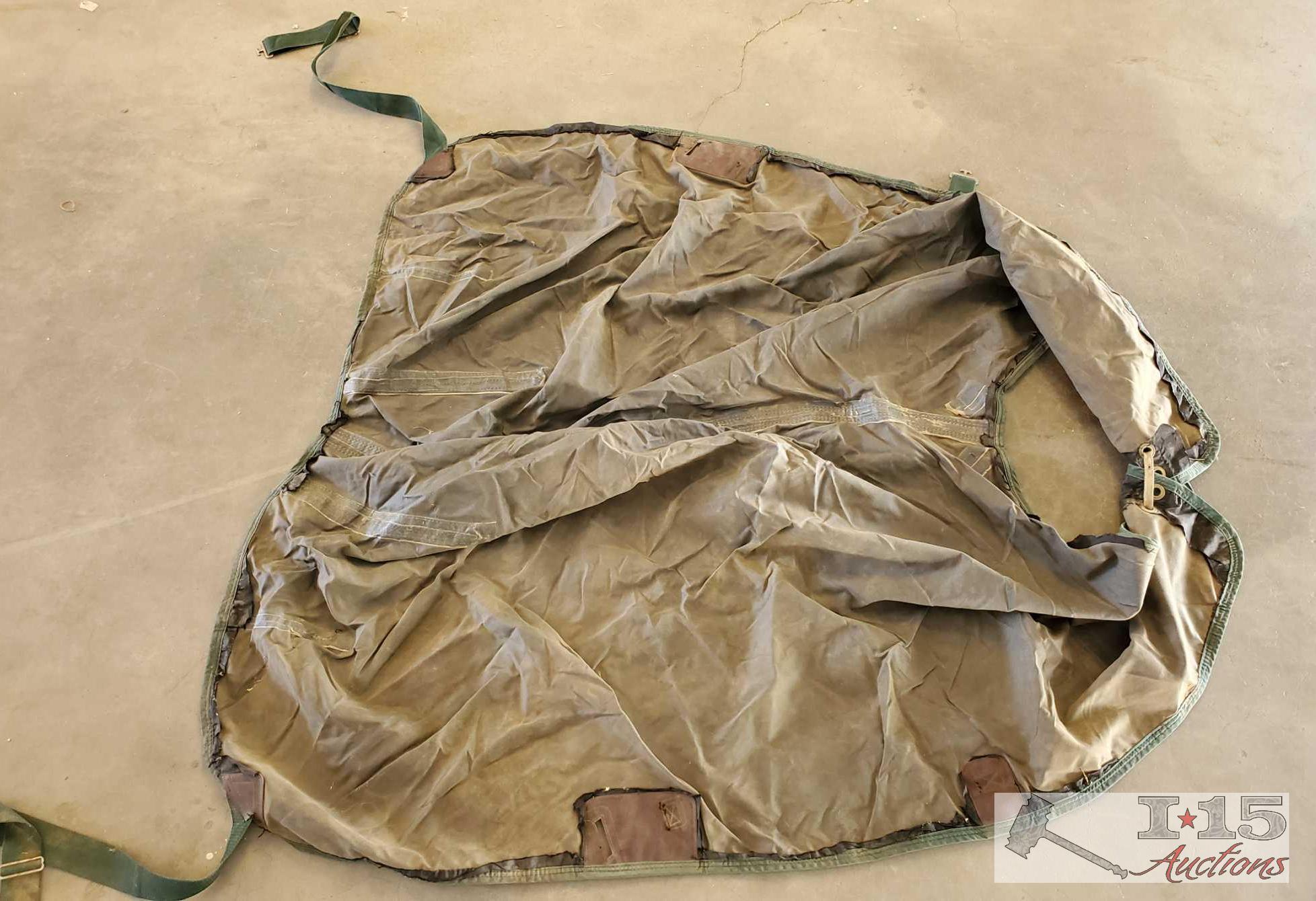 1-Heavy and 1- Medium Turnout Horse Blankets