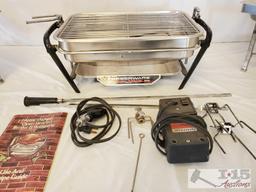 Warming Trays and Fabreware Open Hearth Broiler and Rotisserie