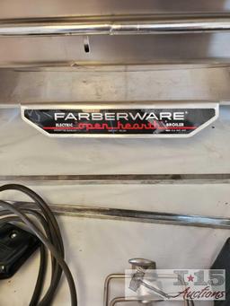 Warming Trays and Fabreware Open Hearth Broiler and Rotisserie