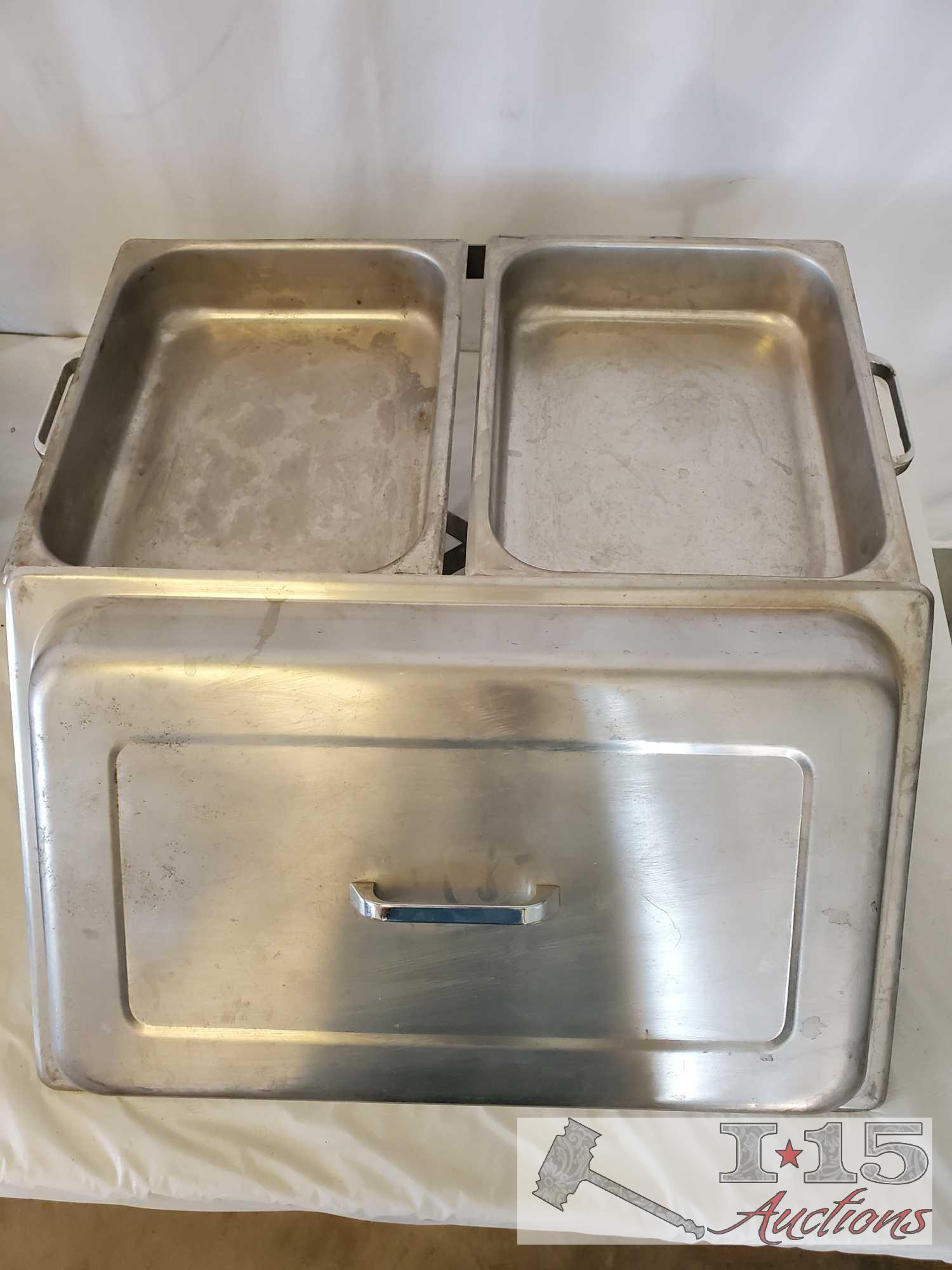 Warming Trays and Fabreware Open Hearth Broiler and Rotisserie