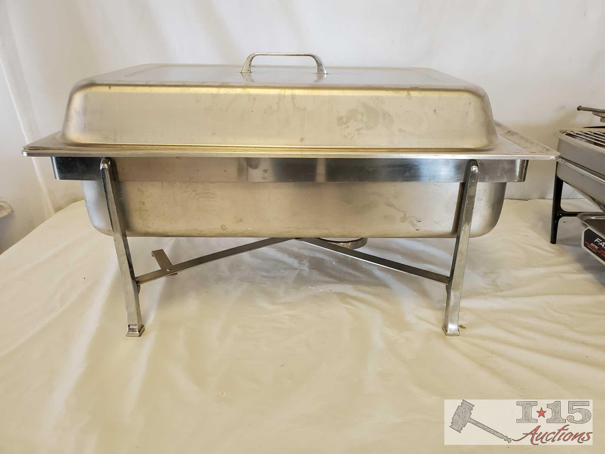 Warming Trays and Fabreware Open Hearth Broiler and Rotisserie