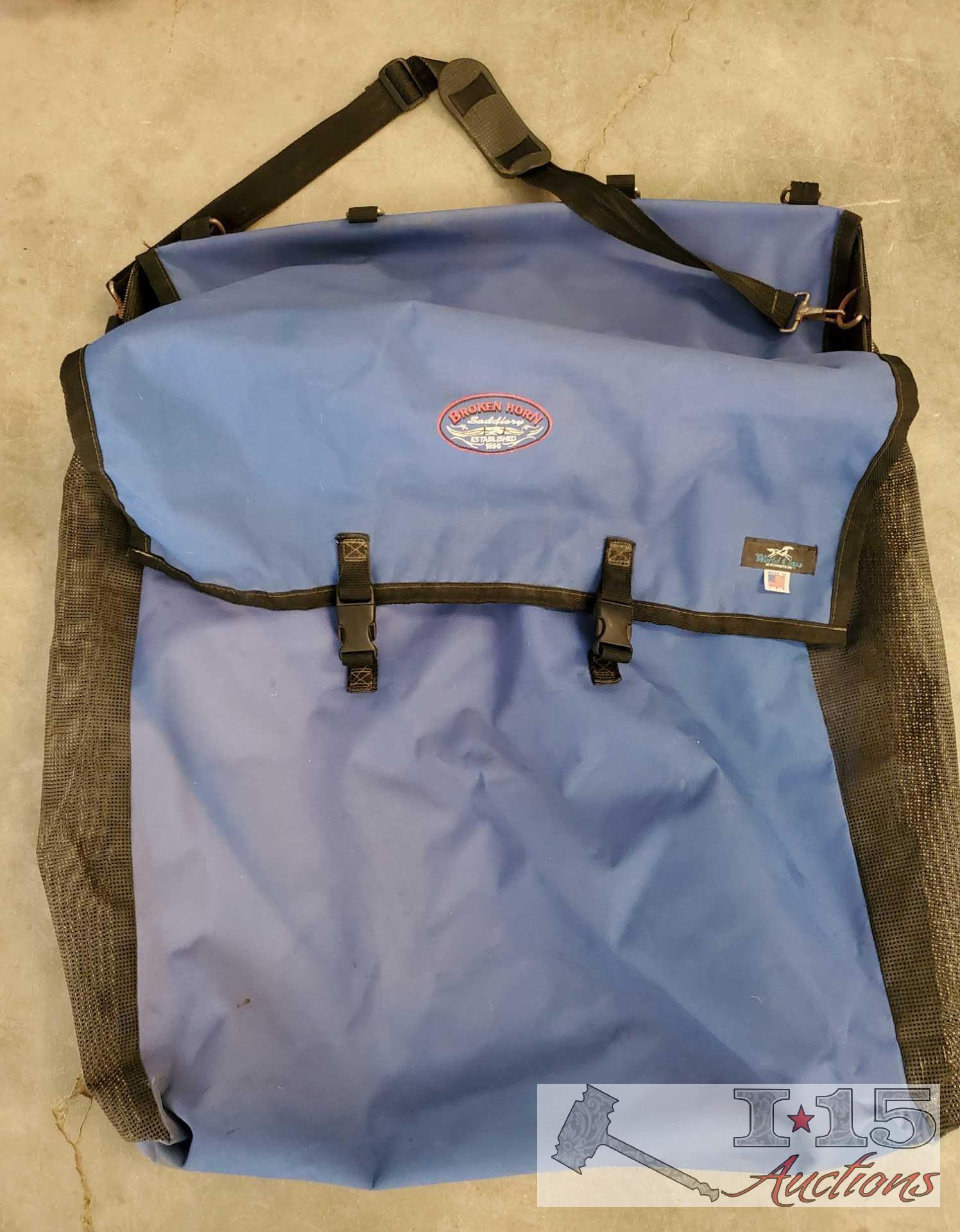 Good Used Hay Totes, Caddies and Fly Masks