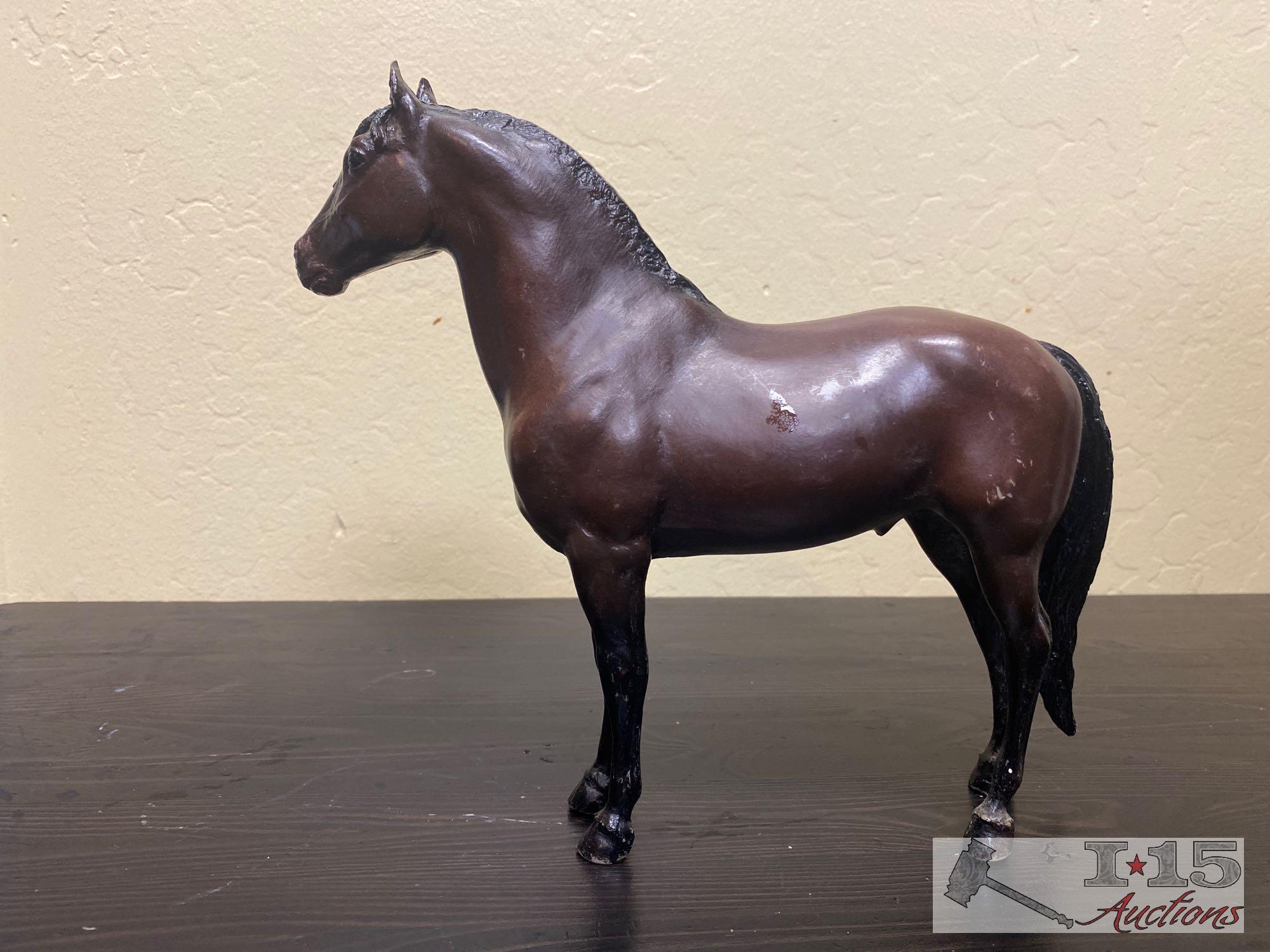 2-Breyer Arabians and 1- Breyer Morgan Collectable Horses