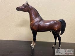2-Breyer Arabians and 1- Breyer Morgan Collectable Horses