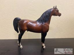 2-Breyer Arabians and 1- Breyer Morgan Collectable Horses