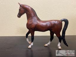2-Breyer Arabians and 1- Breyer Morgan Collectable Horses