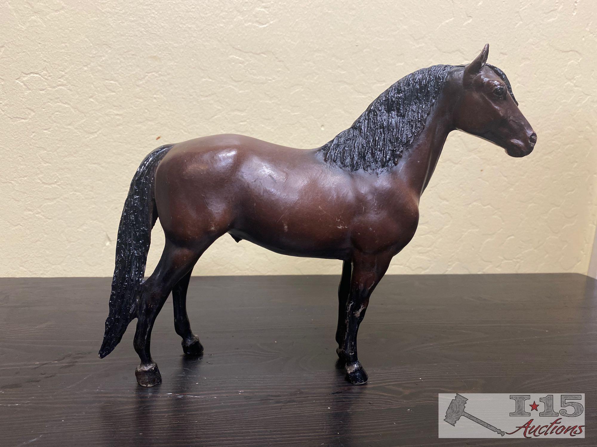 2-Breyer Arabians and 1- Breyer Morgan Collectable Horses