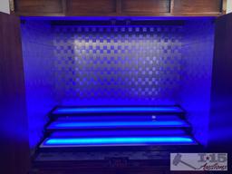 Decretive Wooden Liquor Cabinet with RGB LEDs