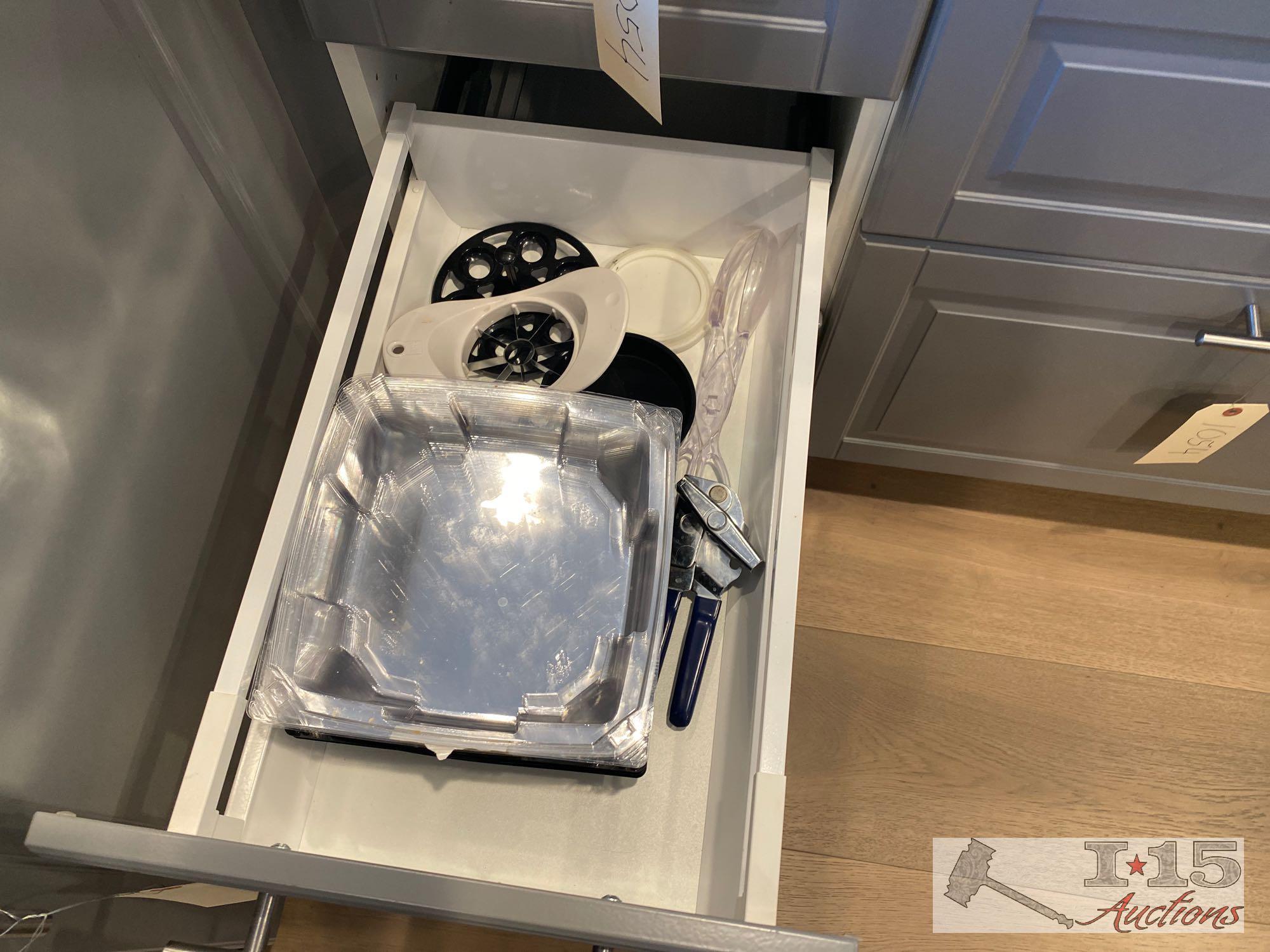 Cookware, Dishes, cutlery, Bottle Openers, wooden Serving Trays, Tea Set, Pyrex and More