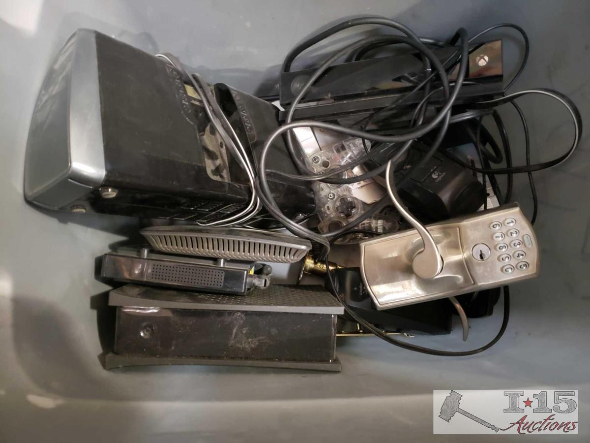 Three Modems, Electronic Door Lock, Xbox Kinect without console, and more