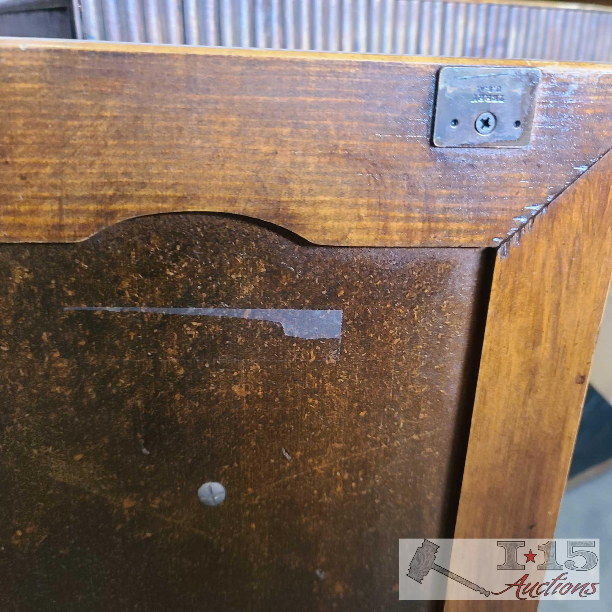 Wooden End Table