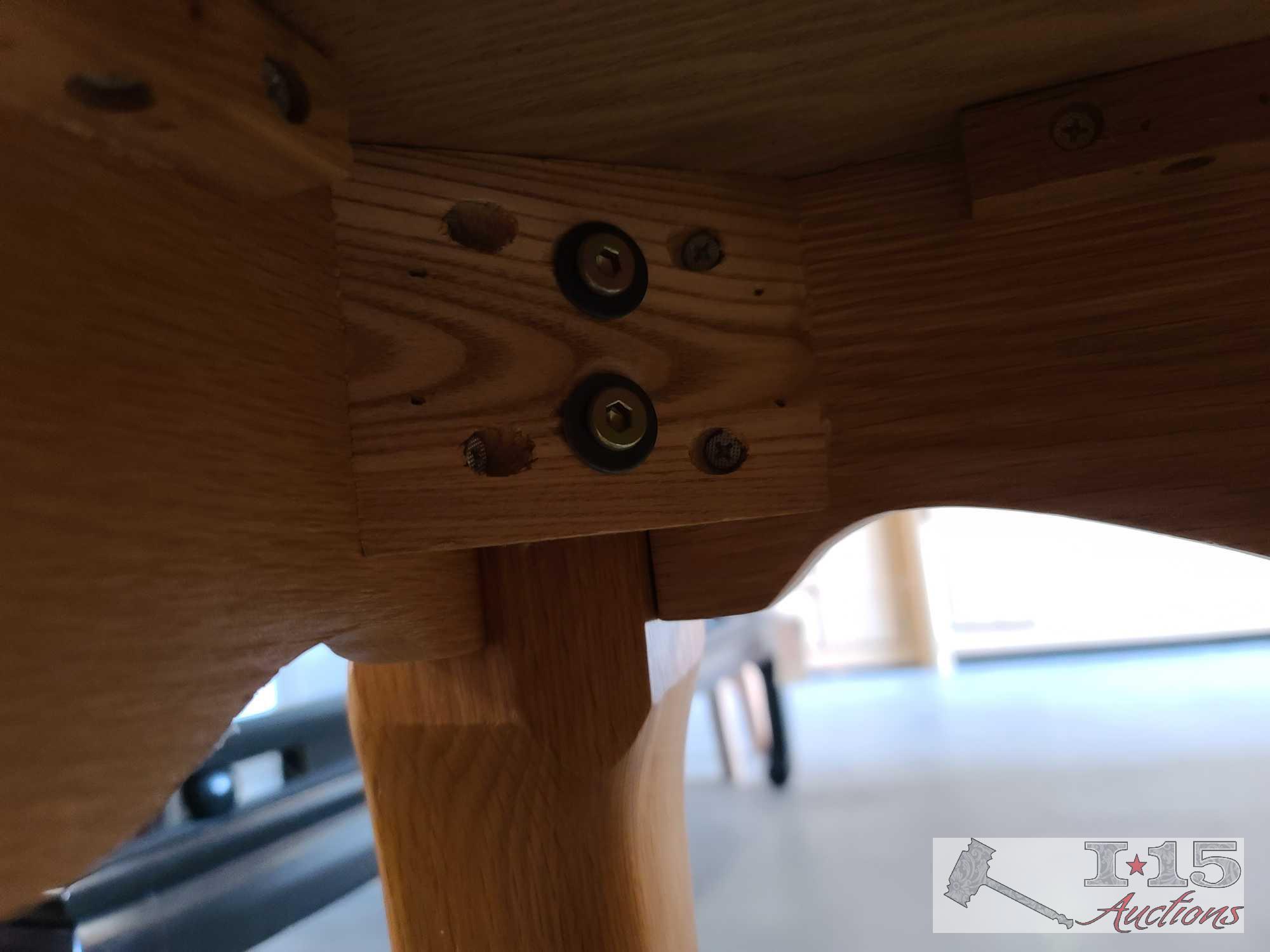 Wooden End Table