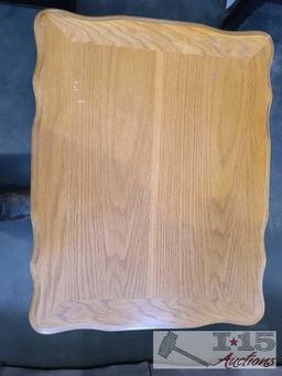Wooden End Table