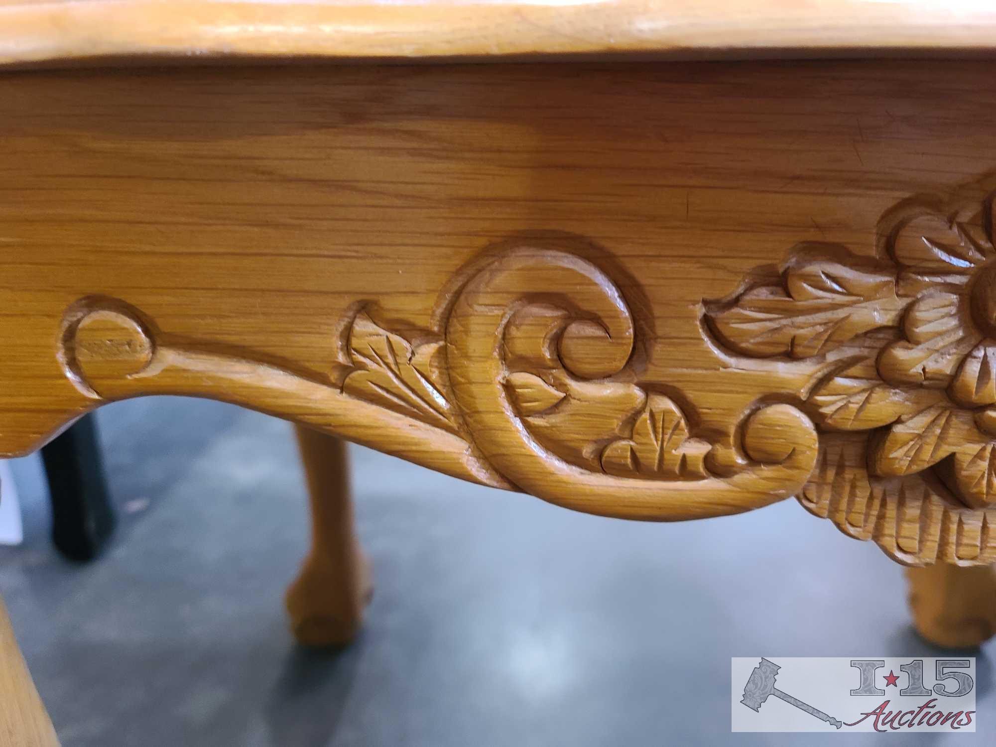 Wooden End Table