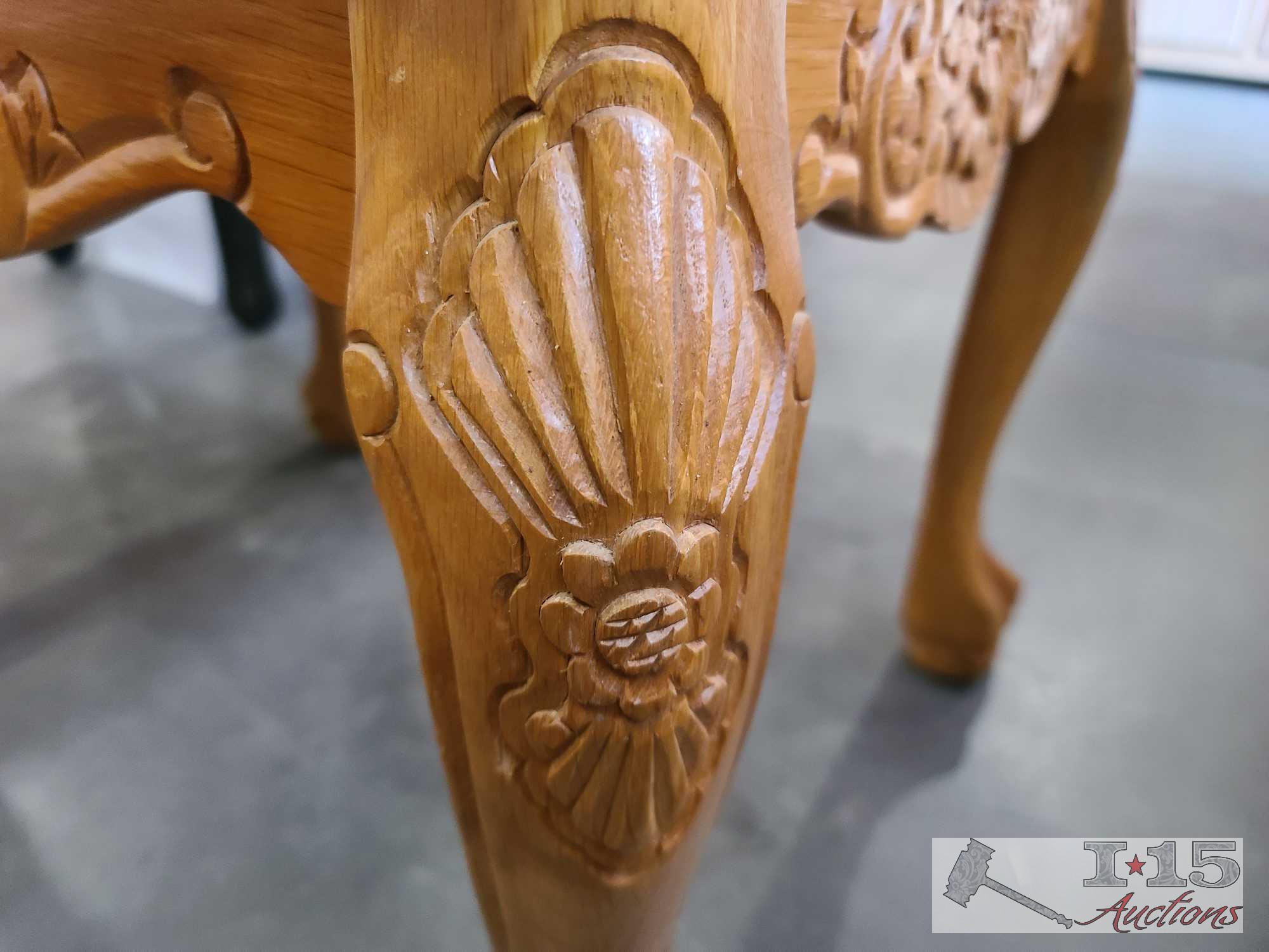 Wooden End Table