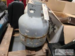 2 Propane Tanks, Suit Case, And More