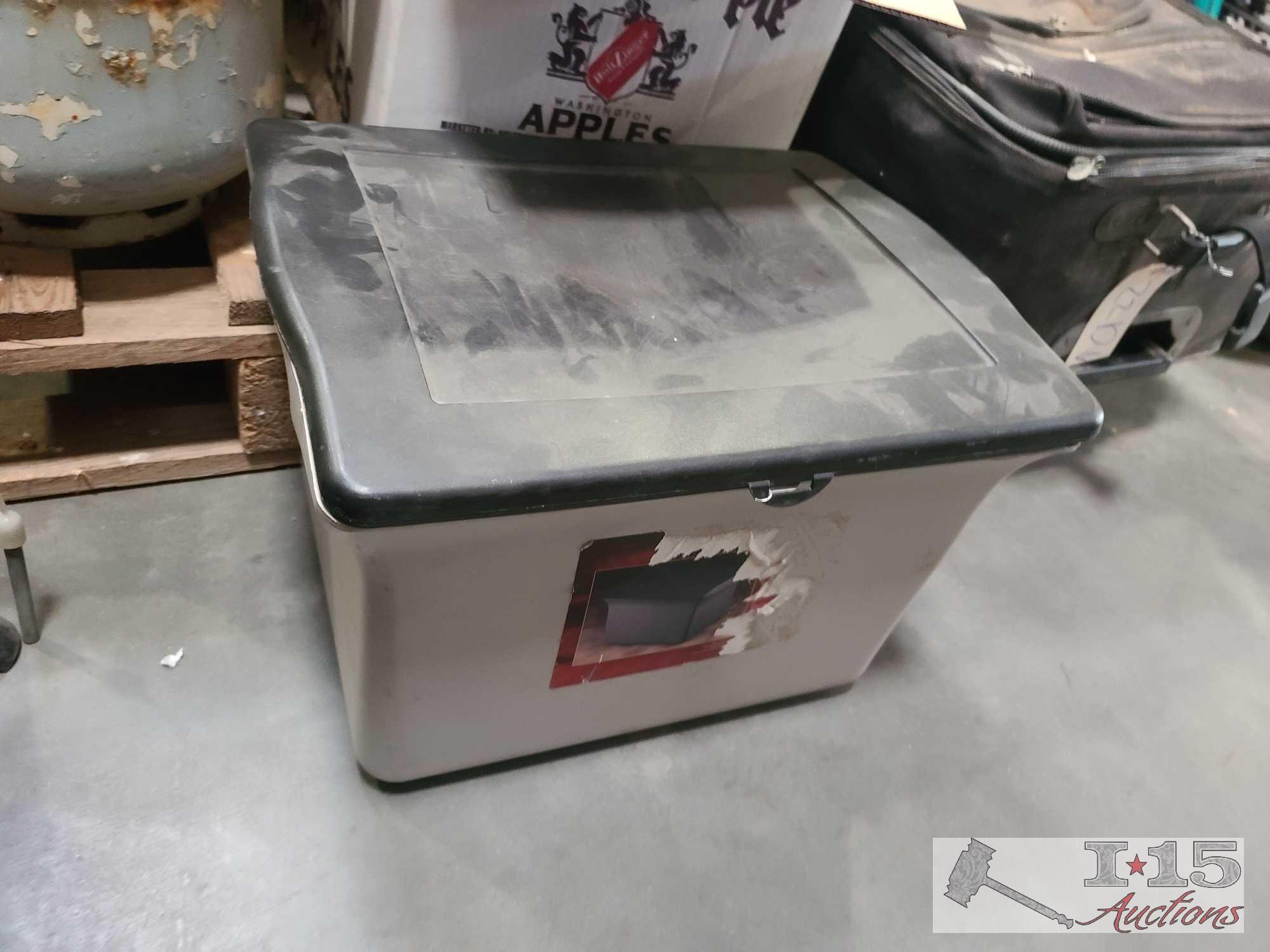 2 Propane Tanks, Suit Case, And More
