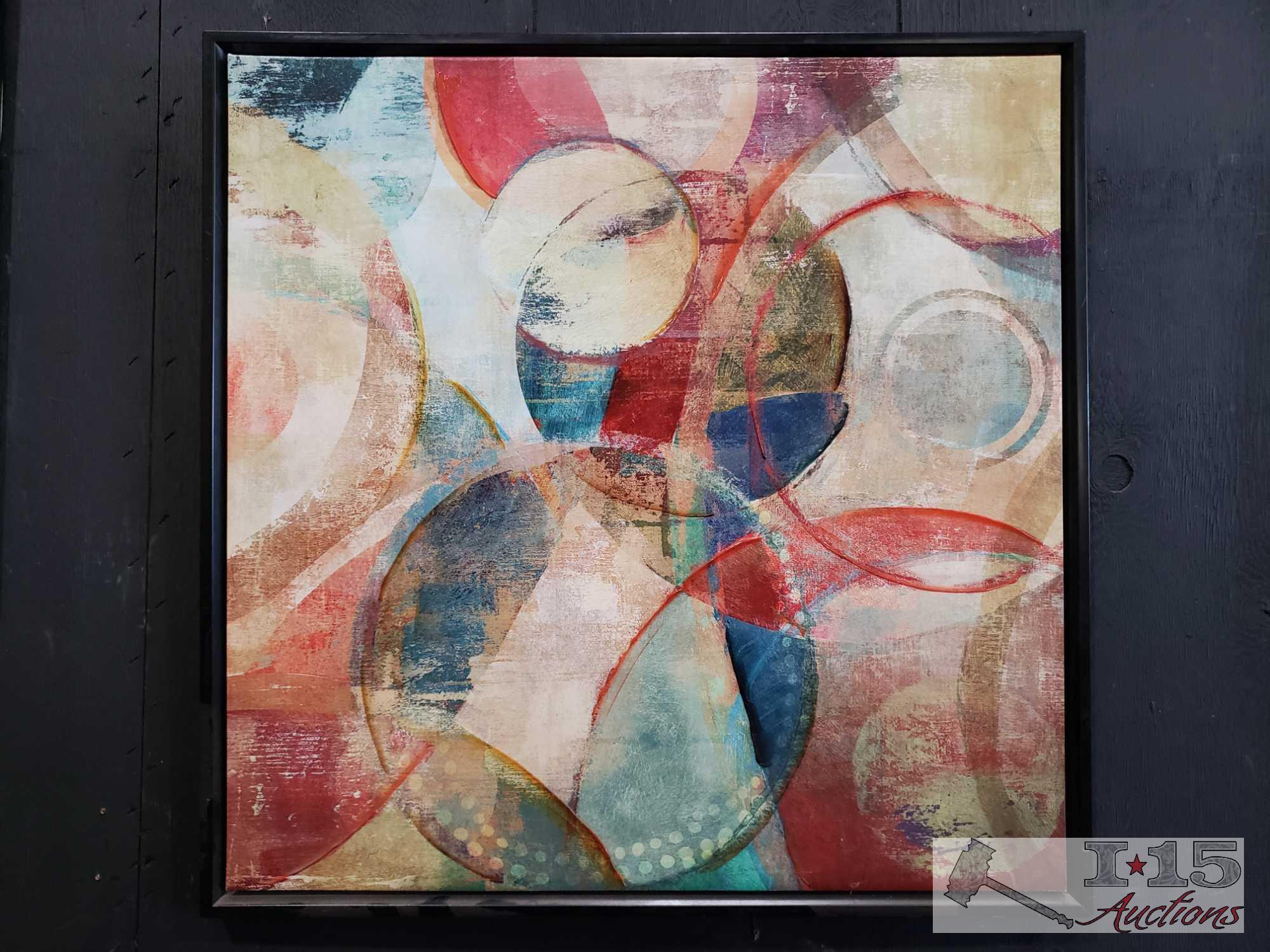 4 Pieces Of Framed Art