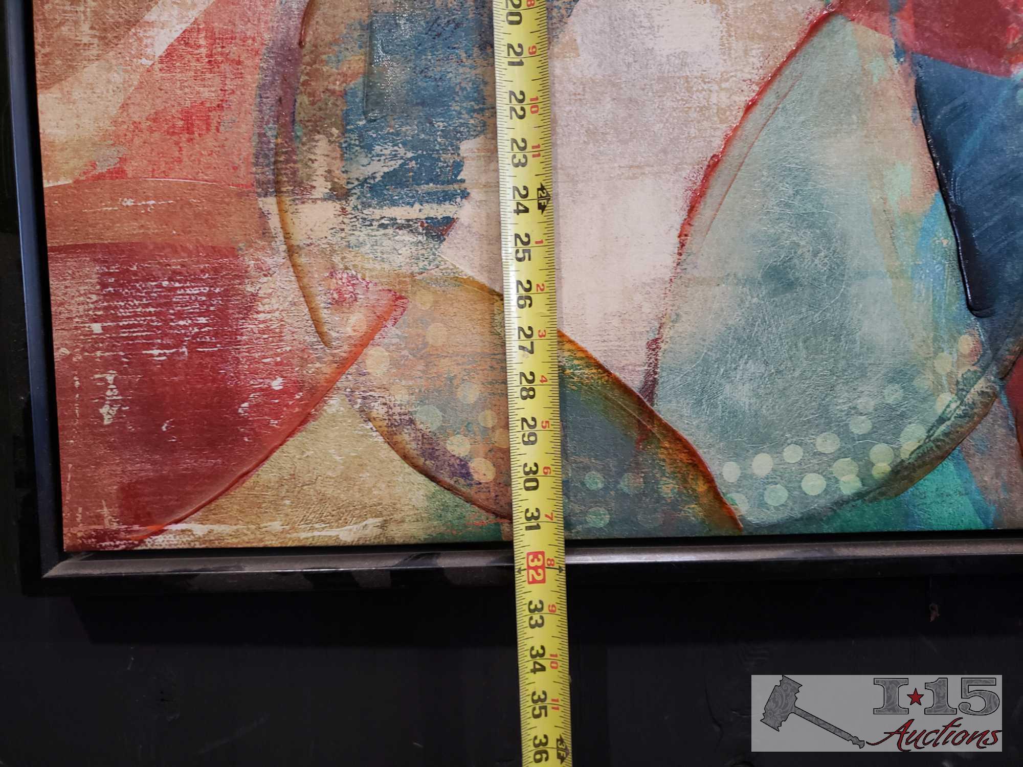 4 Pieces Of Framed Art