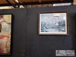 4 Pieces Of Framed Art