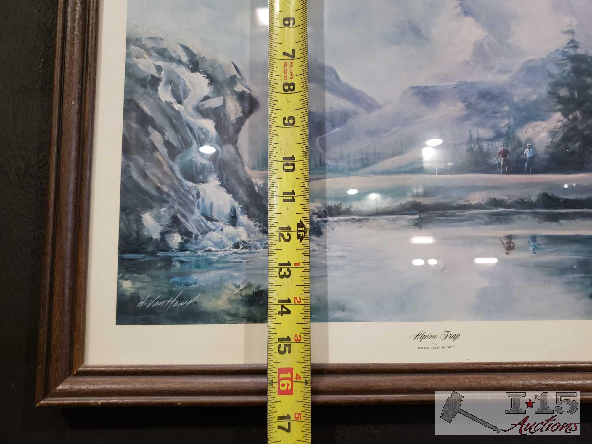 4 Pieces Of Framed Art