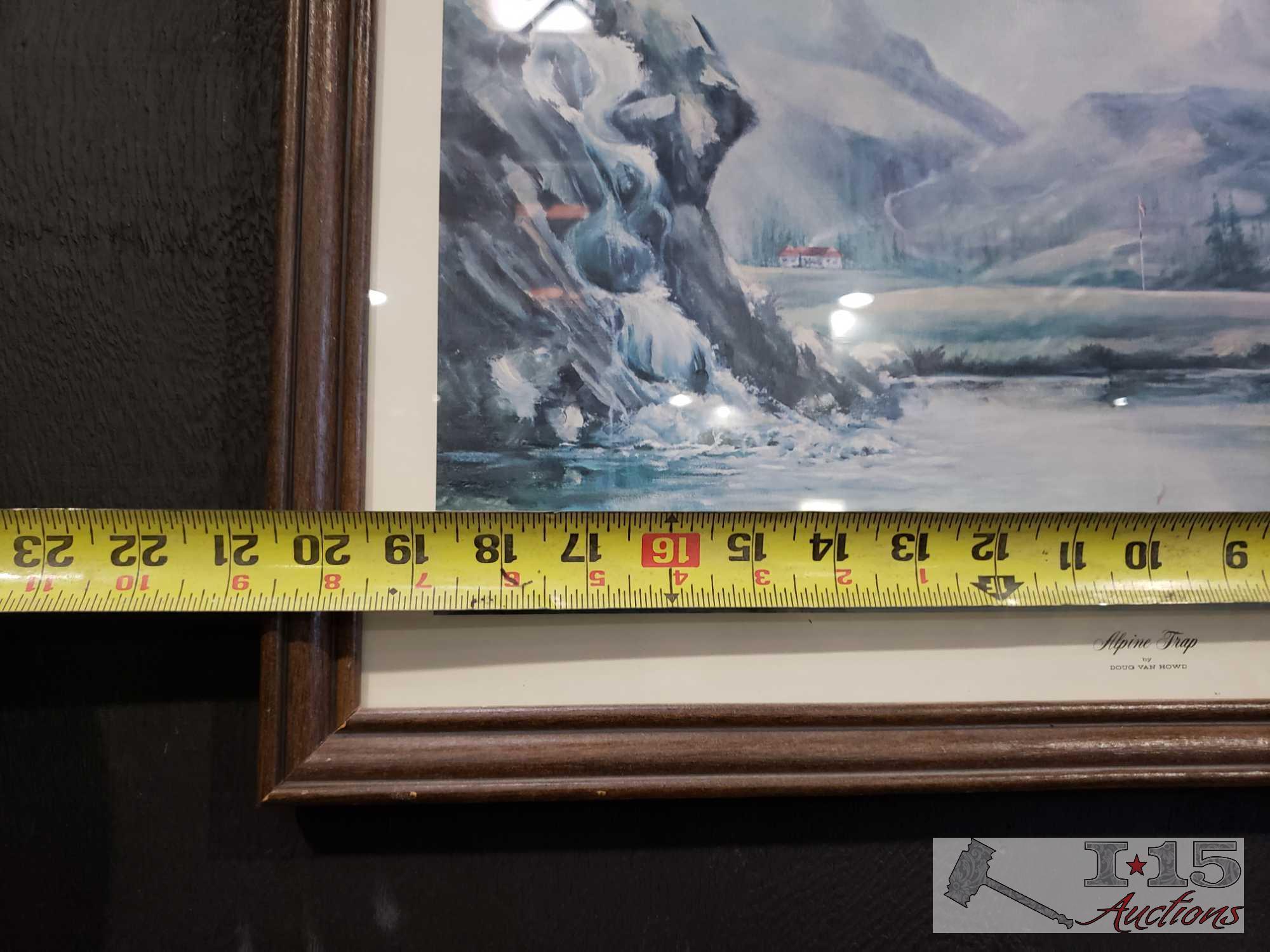 4 Pieces Of Framed Art