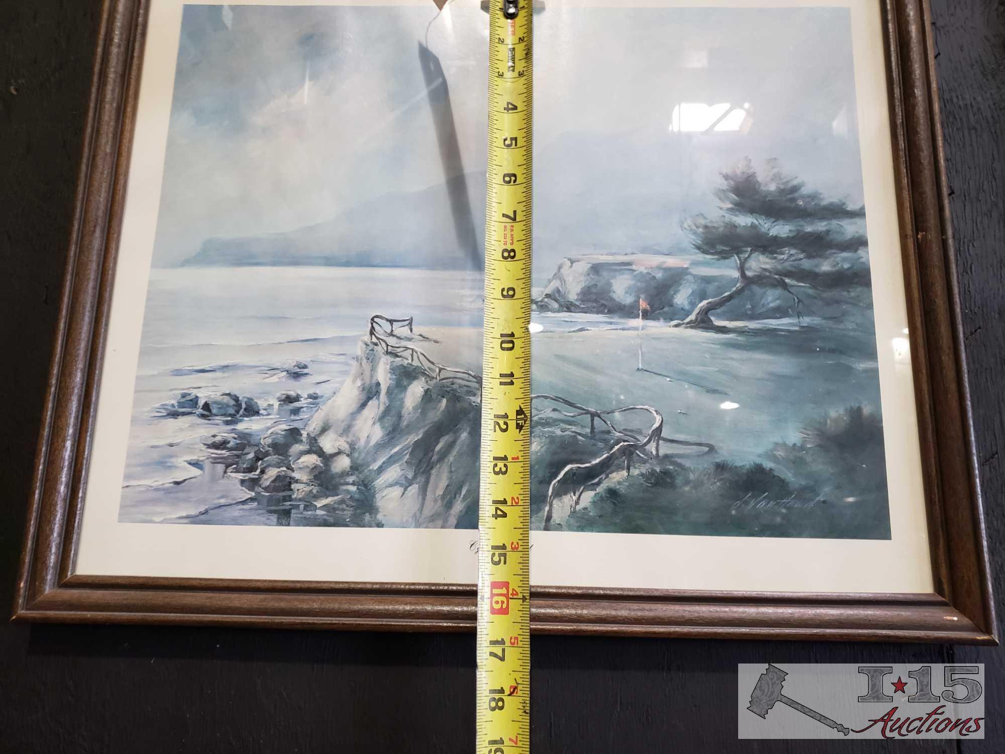 4 Pieces Of Framed Art