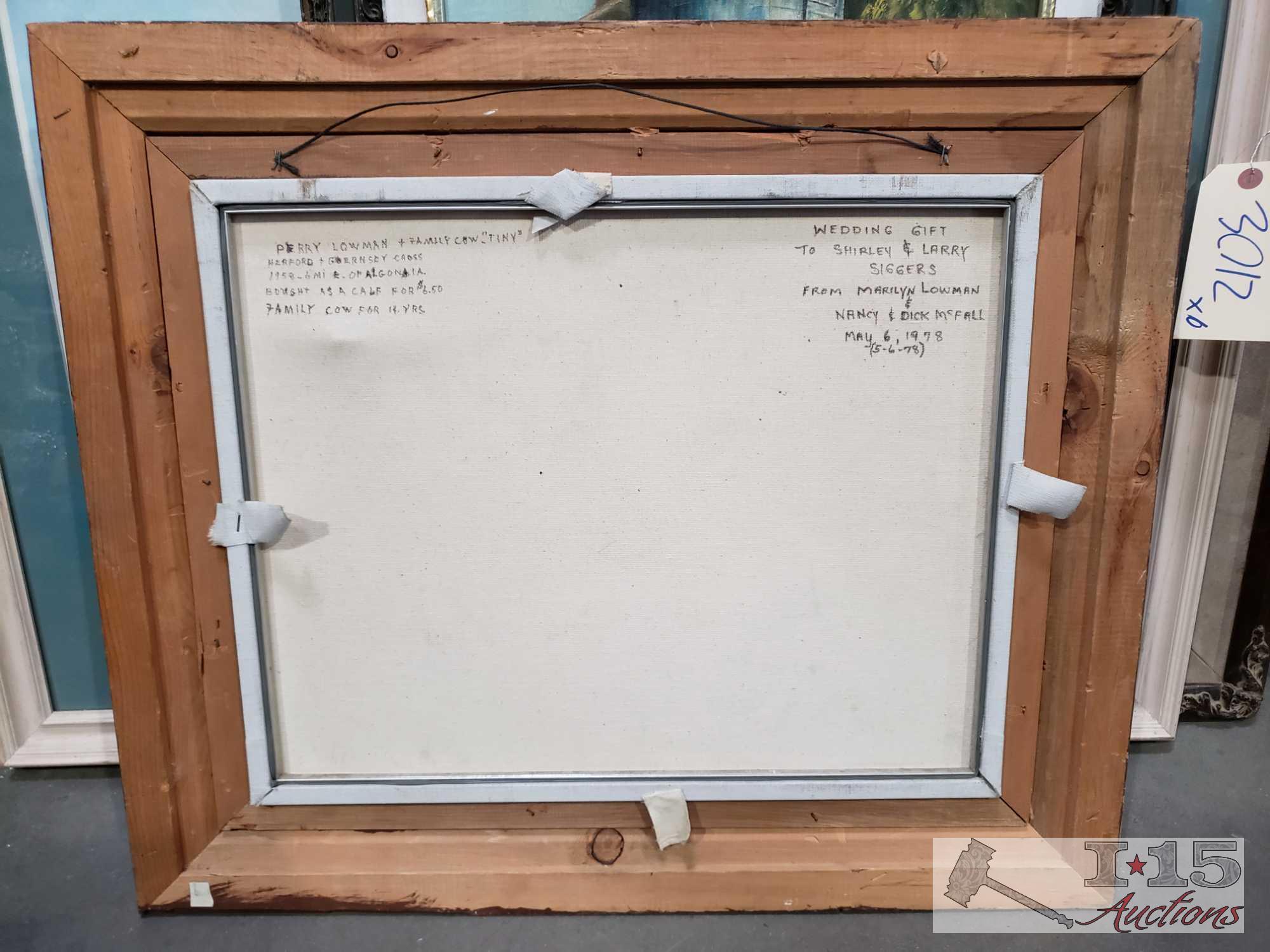 6 Pieces Of Framed Art