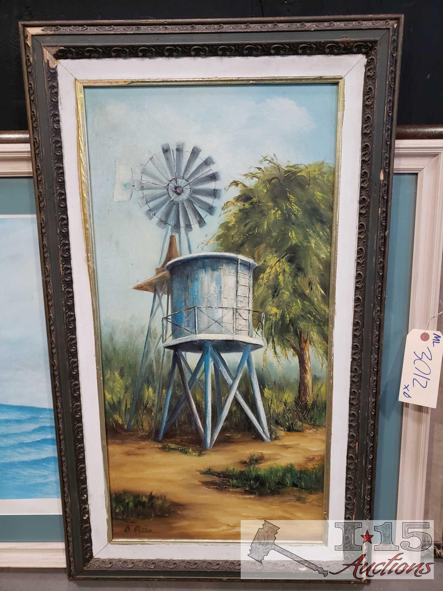 6 Pieces Of Framed Art