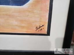 6 Pieces Of Framed Art