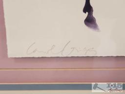 2 Framed Carol Grigg Lithographs