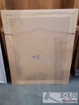 2 Framed Amado Maurilio Pena Jr Prints