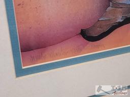 2 Framed Amado Maurilio Pena Jr Prints