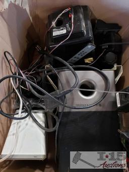 Internet Modems, Video Game Controllers, Miscellaneous Charging cables, DVD Players, and more