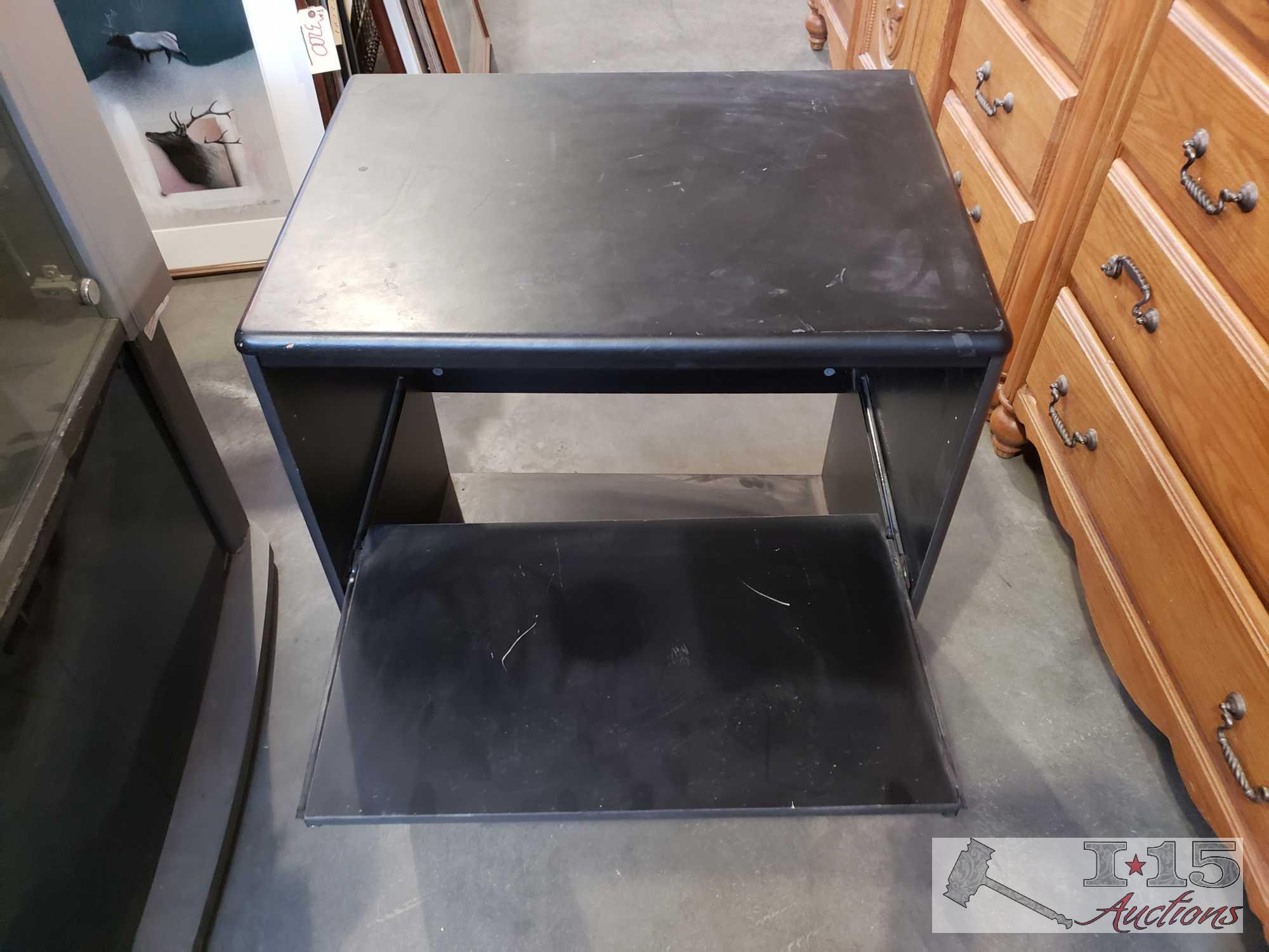 Entertainment Centers & Rolling Shelf