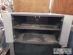 Entertainment Centers & Rolling Shelf