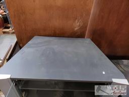 Entertainment Centers & Rolling Shelf