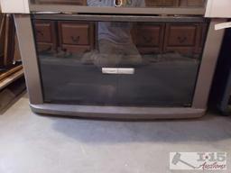 Entertainment Centers & Rolling Shelf