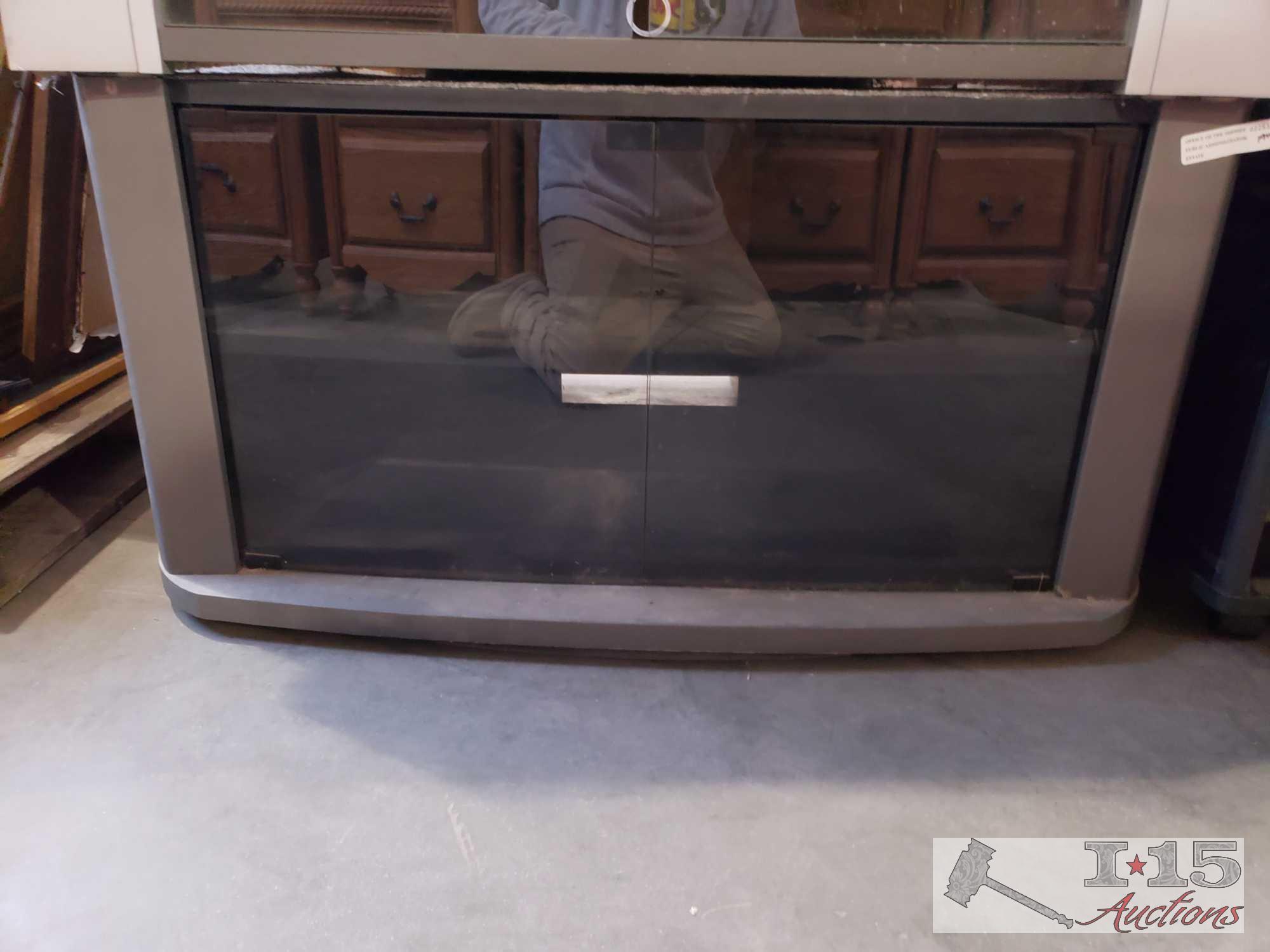 Entertainment Centers & Rolling Shelf